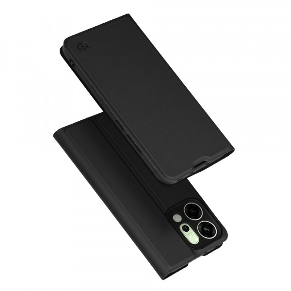 Husa pentru Oppo Reno14, Techsuit, Magskin Book, Neagra