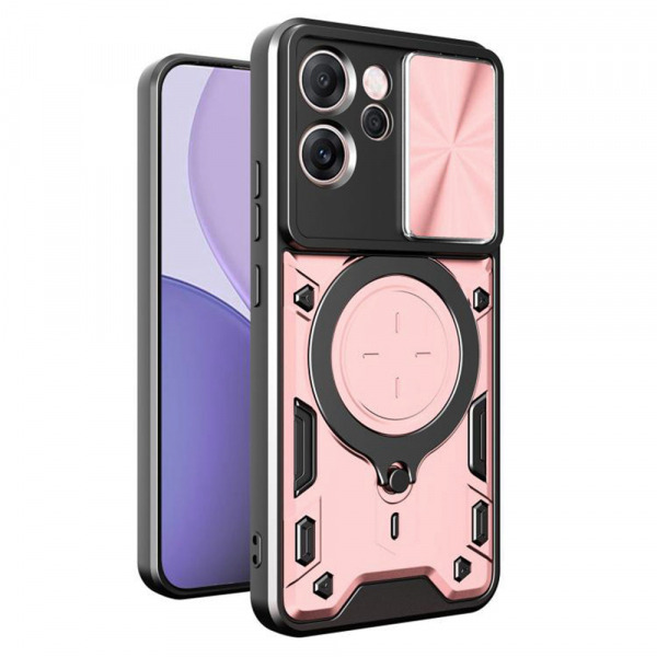 Husa pentru Oppo Reno14 FS 5G / Reno14 F, Techsuit, CamGuard Pro, Roz