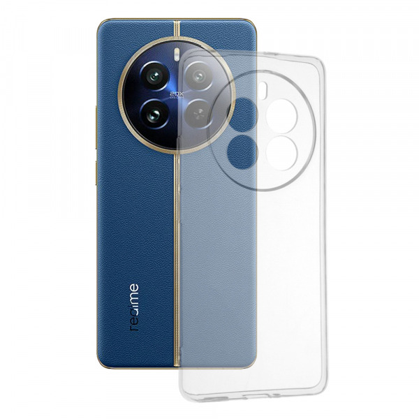 Husa pentru Realme 12 Pro / 12 Pro+, Techsuit, Clear, Transparenta