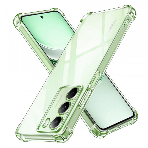 Husa pentru Realme 14x, Techsuit, Shockproof Clear, Transparenta