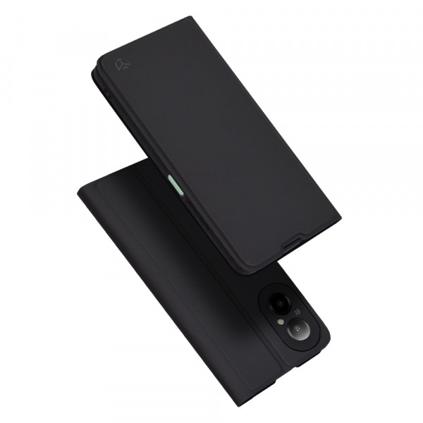 Husa pentru Realme C67 4G, Techsuit, Magskin Book, Neagra