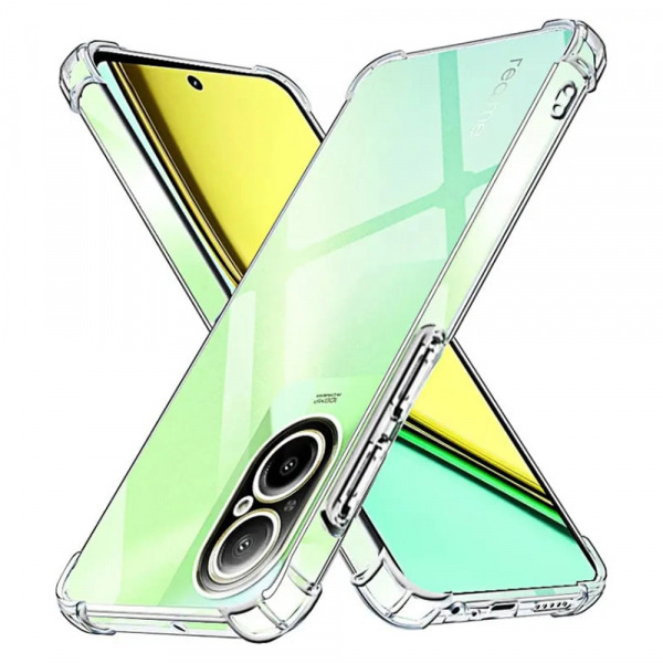 Husa pentru Realme C67 4G, Techsuit, Shockproof Clear, Transparenta