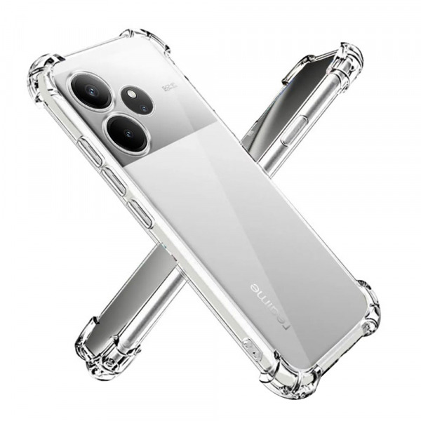 Husa pentru Realme GT 6T / GT 6, Techsuit, Shockproof Clear, Transparenta