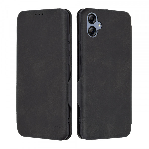 Husa pentru Samsung Galaxy A04e A042 / M04 M045, Techsuit, Safe Wallet Plus, Neagra