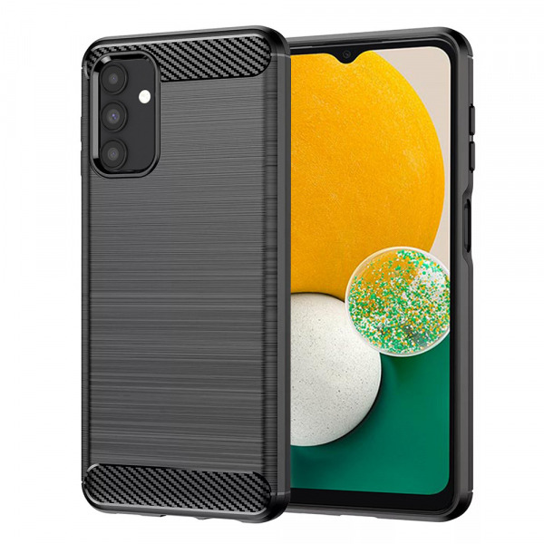 Husa pentru Samsung Galaxy A04s A047 / A13 5G A136, Techsuit, Carbon, Neagra