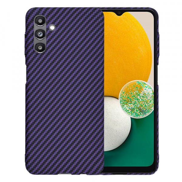Husa pentru Samsung Galaxy A04s A047 / A13 5G A136, Techsuit, Carbonite FiberShell, Mov