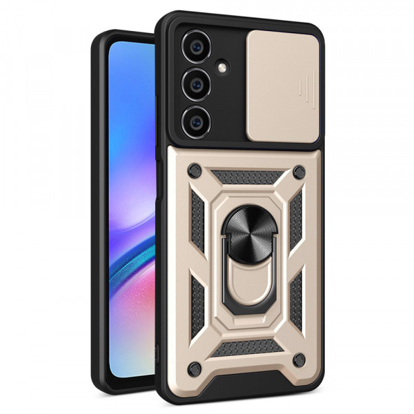 Husa pentru Samsung Galaxy A05s A057, Techsuit, CamShield, Aurie