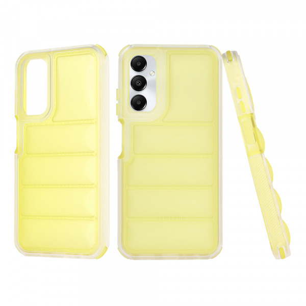 Husa pentru Samsung Galaxy A05s A057, Techsuit, Wave Shield, Galbena