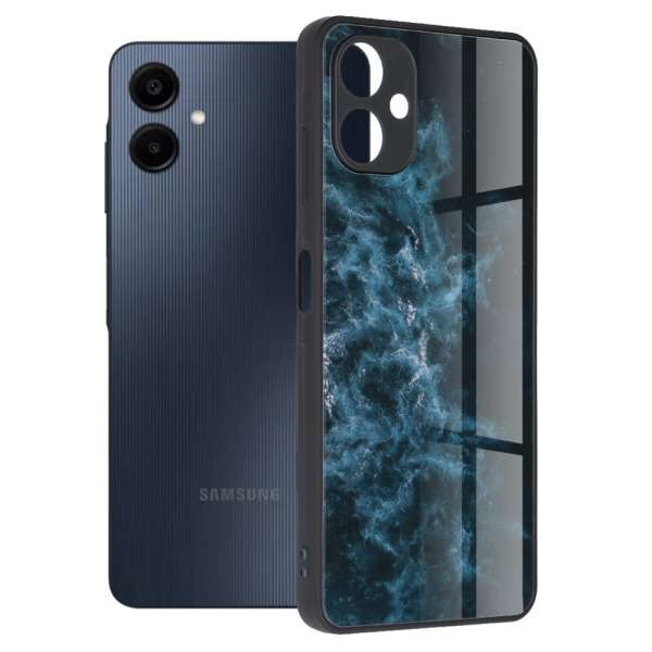 Husa pentru Samsung Galaxy A06 A065, Techsuit, Glaze, Albastra