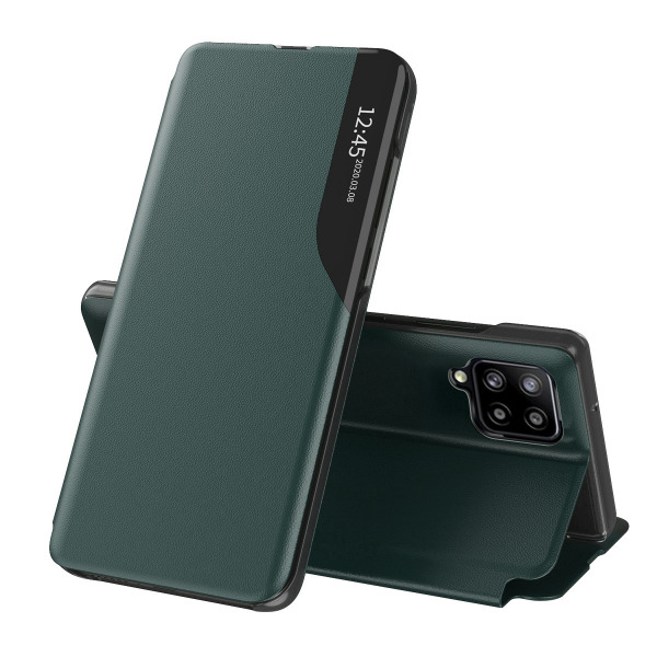 Husa pentru Samsung Galaxy A12 Nacho A127 / A12 A125, Techsuit, eFold, Verde