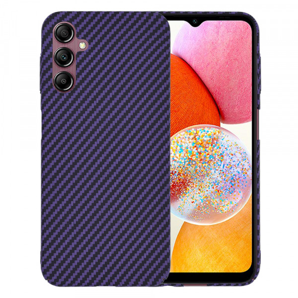 Husa pentru Samsung Galaxy A14 A145 / A14 5G A146, Techsuit, Carbonite FiberShell, Mov