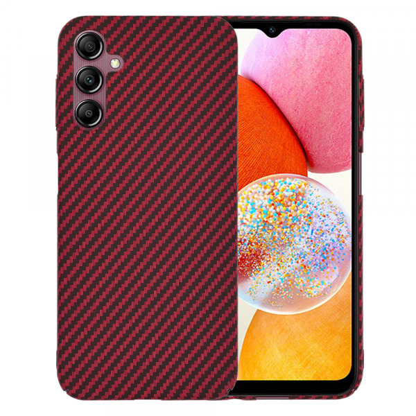 Husa pentru Samsung Galaxy A14 A145 / A14 5G A146, Techsuit, Carbonite FiberShell, Rosie