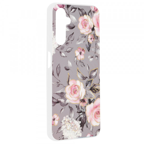 Husa pentru Samsung Galaxy A16 5G A166 / A16 4G A165, Techsuit, Marble, Gri
