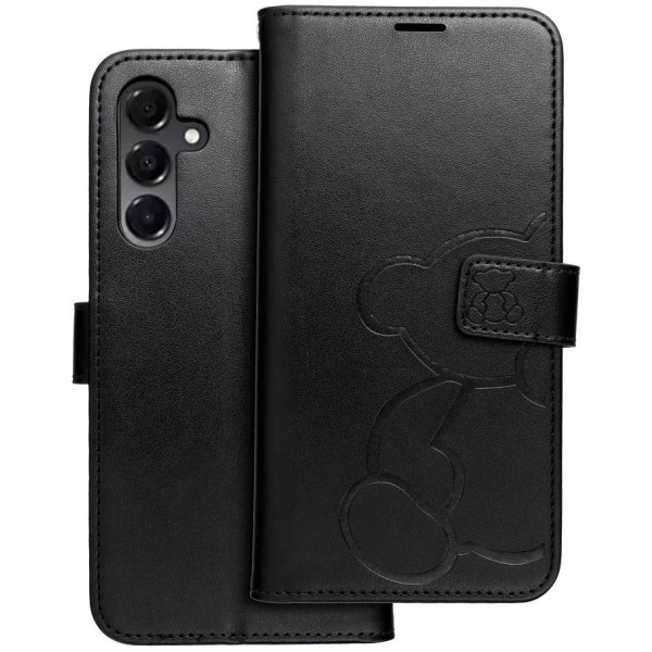 Husa pentru Samsung Galaxy A16 5G A166, OEM, MEZZO Teddy Bear, Neagra