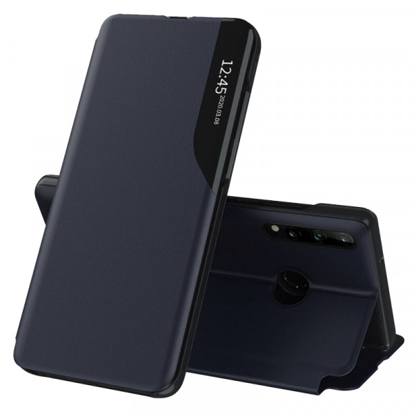 Husa pentru Samsung Galaxy A20s A207, Techsuit, eFold, Albastra Inchis