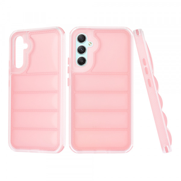 Husa pentru Samsung Galaxy A34 A346, Techsuit, Wave Shield, Roz