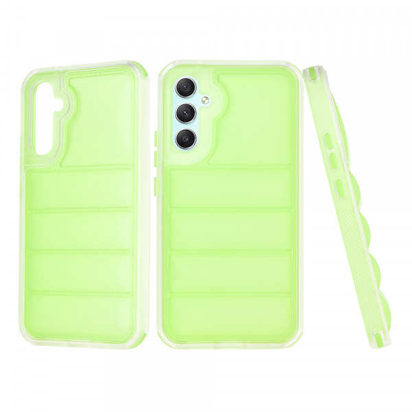 Husa pentru Samsung Galaxy A34 A346, Techsuit, Wave Shield, Verde
