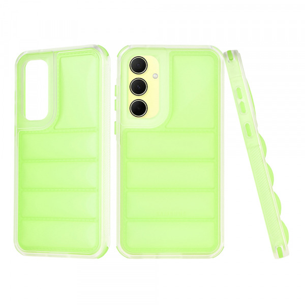 Husa pentru Samsung Galaxy A35 5G A356, Techsuit, Wave Shield, Verde