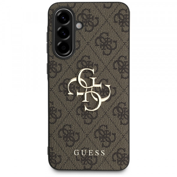 Husa pentru Samsung Galaxy A36 A366, Guess, 4G Big Logo, Maro
