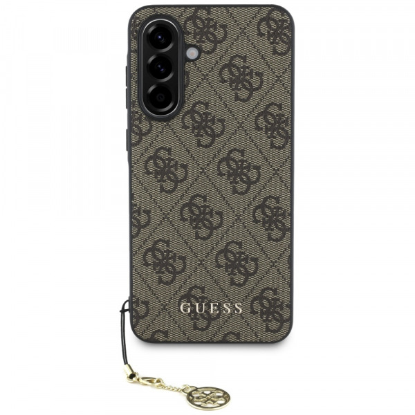Husa pentru Samsung Galaxy A36 A366, Guess, 4G Charm, Maro