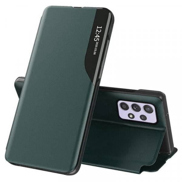 Husa pentru Samsung Galaxy A52s 5G A528 / A52 5G A526 / A52 A525, Techsuit, eFold, Verde