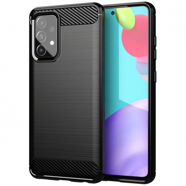 Husa pentru Samsung Galaxy A53 5G A536, OEM, Carbon, Neagra