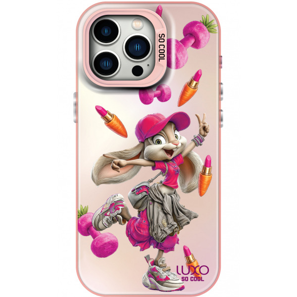 Husa pentru Samsung Galaxy A55 5G A556, LUXO So CooL, ArcadiA Rabbit, Multicolor
