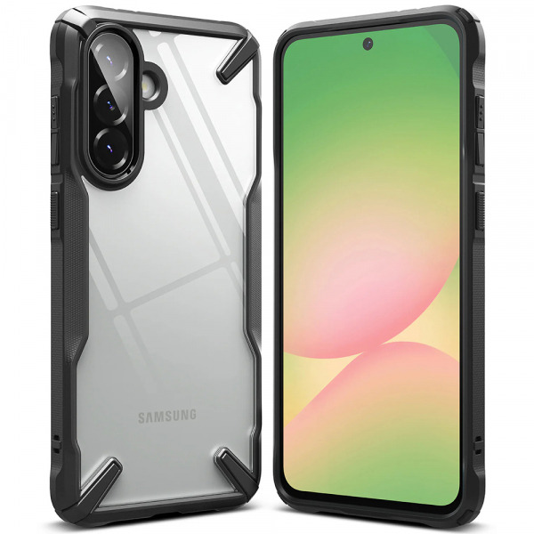 Husa pentru Samsung Galaxy A56 A566 / A36 A366, Ringke, Fusion X, Neagra