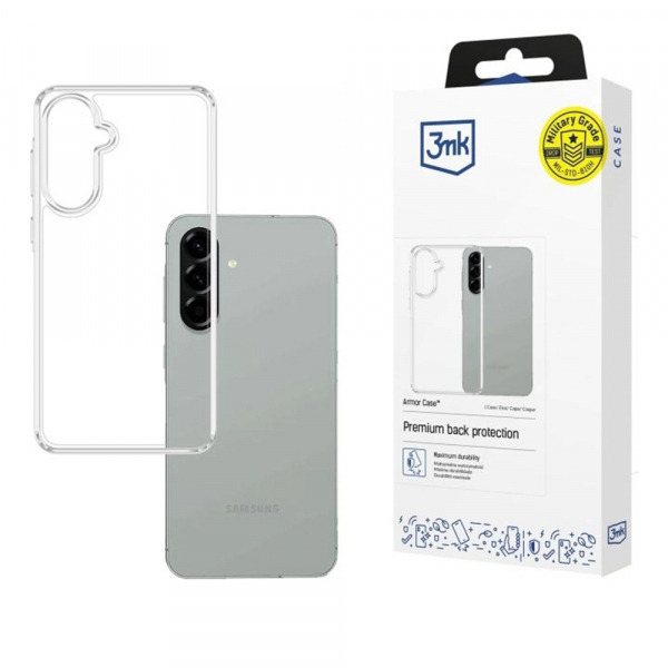 Husa pentru Samsung Galaxy A57 5G, 3MK, Armor, Transparenta