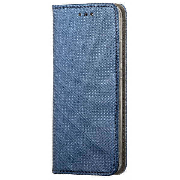 Husa pentru Samsung Galaxy J3 (2017) J330, OEM, Smart Magnet, Bleumarin