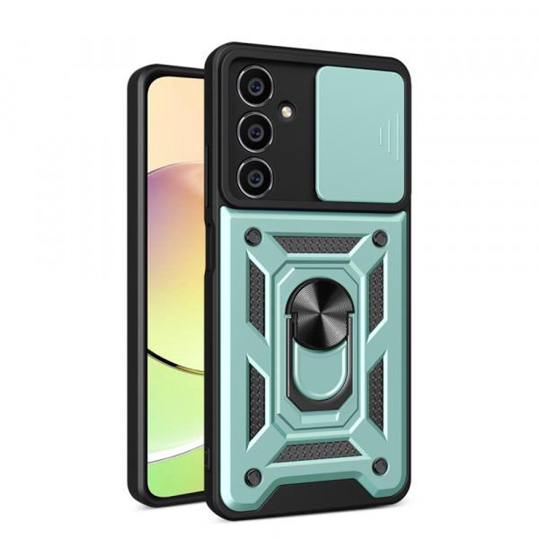 Husa pentru Samsung Galaxy M15, Techsuit, CamShield, Verde