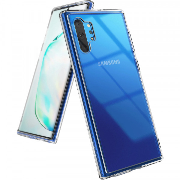 Husa pentru Samsung Galaxy Note 10+ 5G N976 / Note 10+ N975, Ringke, Fusion, Transparenta