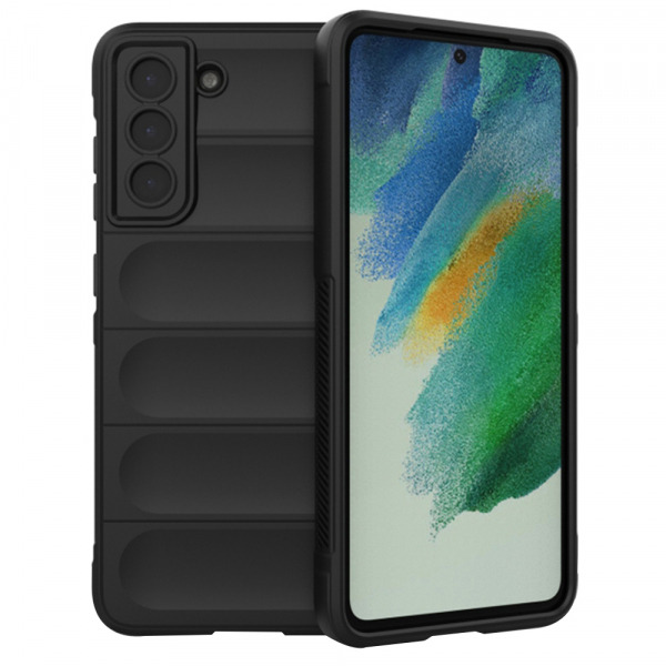 Husa pentru Samsung Galaxy S21 FE 5G G990, Techsuit, Magic Shield, Neagra