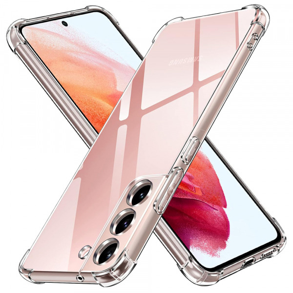 Husa pentru Samsung Galaxy S22 5G S901, Techsuit, Shockproof Clear, Transparenta