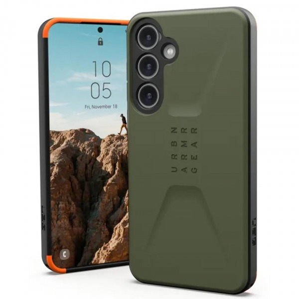 Husa pentru Samsung Galaxy S24+ S926, Urban Armor Gear, Civilian, Verde
