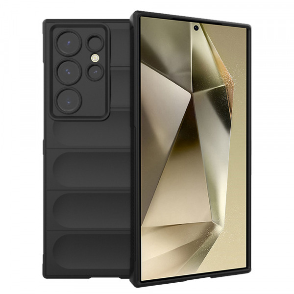 Husa pentru Samsung Galaxy S24 Ultra S928, Techsuit, Magic Shield, Neagra