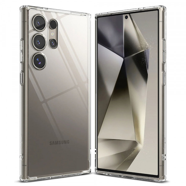 Husa pentru Samsung Galaxy S24 Ultra S928, Ringke, Fusion, Transparenta