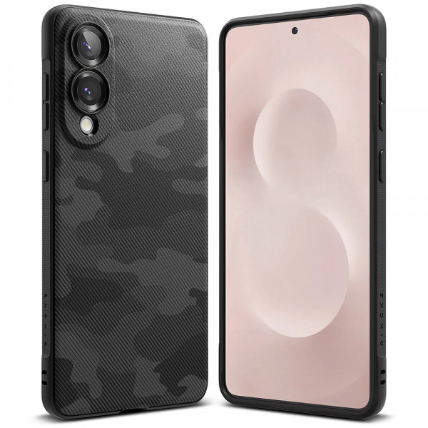 Husa pentru Samsung Galaxy S25 Edge S937, Ringke, Onyx Design, Camuflaj