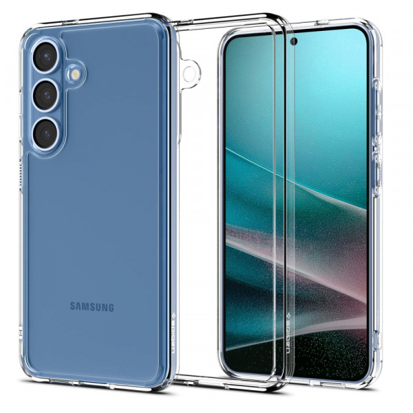 Husa pentru Samsung Galaxy S25 S931, Spigen, Ultra Hybrid, Transparenta ACS09006