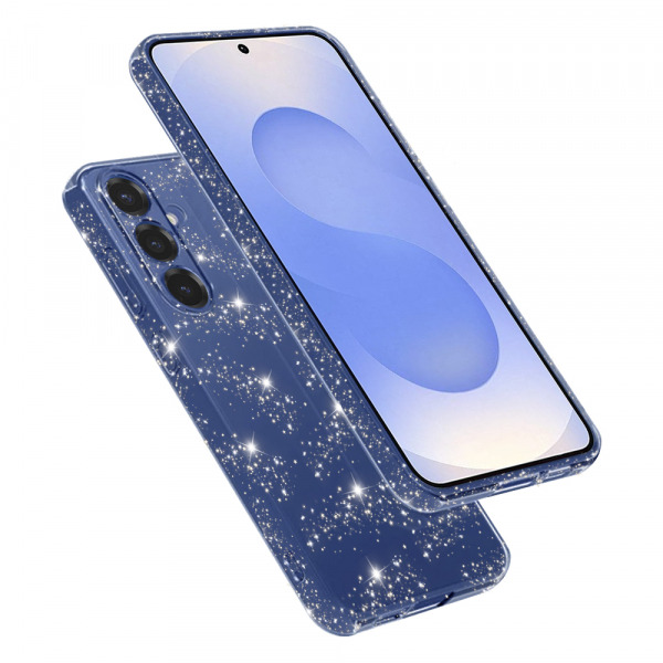 Husa pentru Samsung Galaxy S25 S931, Techsuit, SparkleSkin, Transparenta