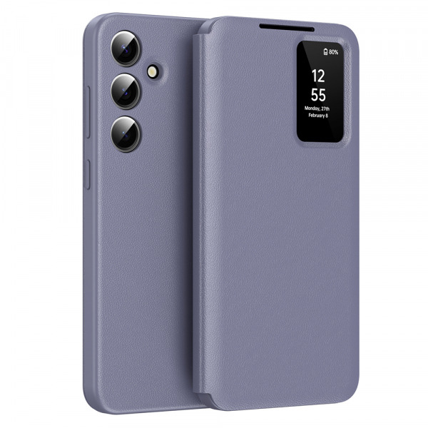Husa pentru Samsung Galaxy S25+ S936, Techsuit, SmartView, Mov