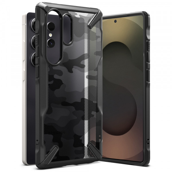 Husa pentru Samsung Galaxy S25 Ultra S938, Ringke, Fusion X Design, Camuflaj