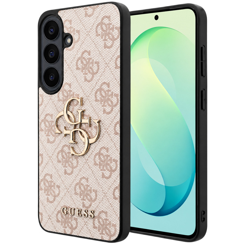 Husa pentru Samsung Galaxy S26 FE S741, Guess, 4G Metal Logo, Roz