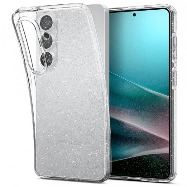 Husa pentru Samsung Galaxy S26 S942, Spigen, Liquid Crystal Glitter, Transparenta ACS10729