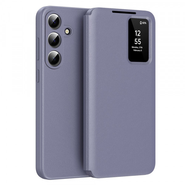 Husa pentru Samsung Galaxy S26 S942, Techsuit, SmartView, Mov