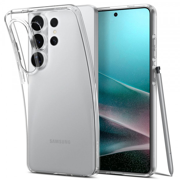 Husa pentru Samsung Galaxy S26 Ultra S948, Spigen, Liquid Crystal, Transparenta ACS10671
