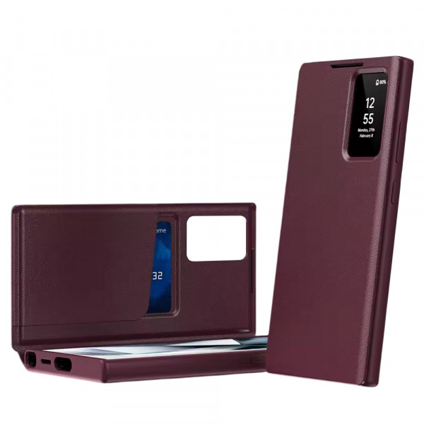 Husa pentru Samsung Galaxy S26 Ultra S948, Techsuit, SmartView, Rosie