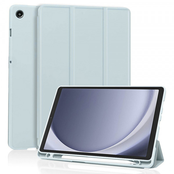 Husa pentru Samsung Galaxy Tab A11 / Tab A9, Techsuit, Flex Trifold, Bleu
