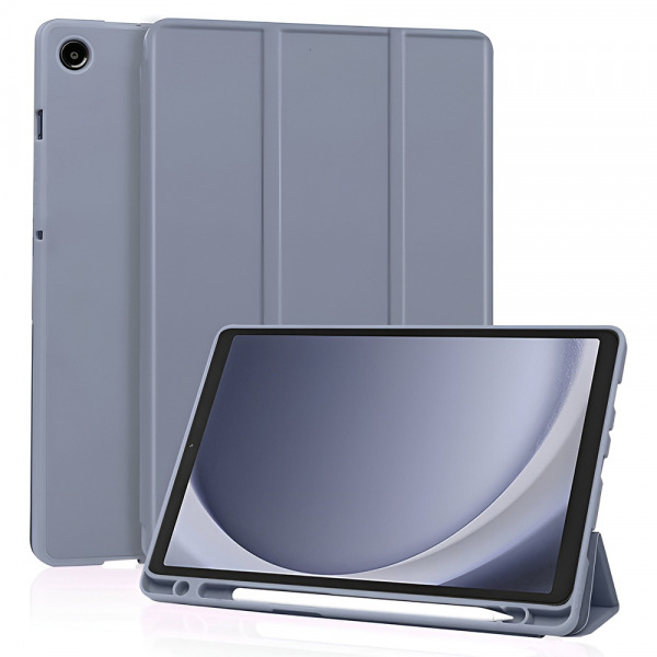 Husa pentru Samsung Galaxy Tab A11 / Tab A9, Techsuit, Flex Trifold New Model, Mov
