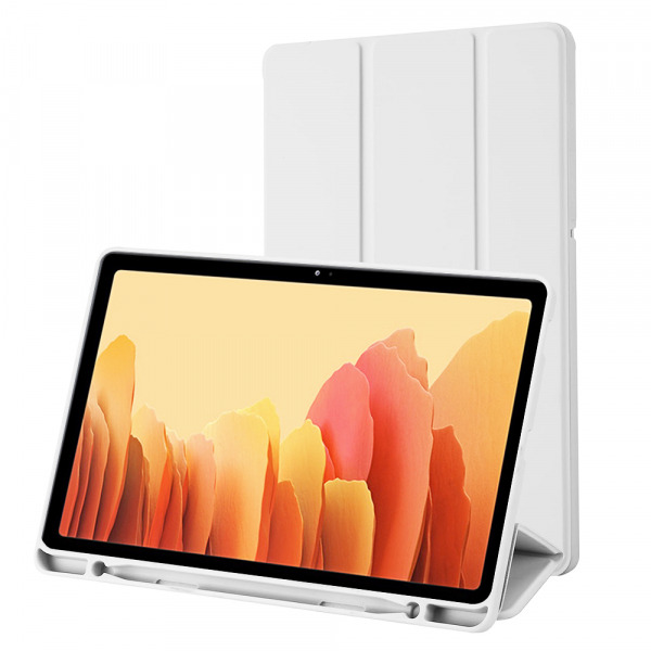Husa pentru Samsung Galaxy Tab A7 10.4 (2020), Techsuit, Flex Trifold, Gri
